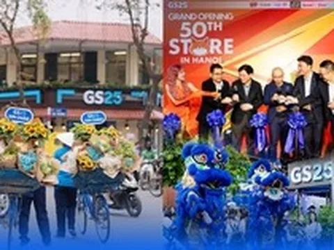 Một năm tại Hà Nội: GS25 từng bước mở rộng dấu ấn bán lẻ tiện lợi