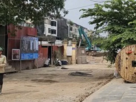 Dự kiến tháng 5 tiếp nhận hồ sơ nhưng dự án Khu nhà ở xã hội Tân Lập vẫn chưa hoàn thiện phần móng