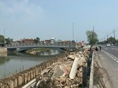 Cận cảnh thi công nút giao cầu Mỹ An sau khi hộ dân cuối cùng rời đi