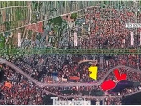 Chi tiết hướng tuyến của Trục đại lộ cảnh quan sông Hồng đi qua các phường nội đô Hà Nội