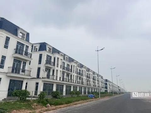 Hà Nội: Cỏ mọc bên trong hàng trăm biệt thự cạnh đường Vành đai 4