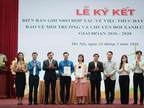 Quỹ Vì tương lai xanh cùng Đoàn Thanh niên Bộ Nông nghiệp & Môi trường chung tay thúc đẩy sáng kiến xanh