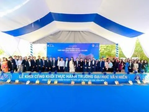 Trường Đại học Văn Hiến khởi công Khối Thực hành VHU30