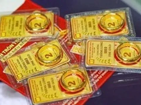 Giá vàng SJC, vàng nhẫn trơn ngày 4/4