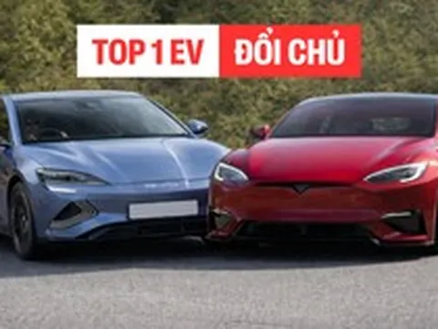 Tesla lấy lại ngôi vương xe điện từ BYD, không còn lợi thế trên sân nhà khiến hãng xe Trung Quốc giảm hơn 25% doanh số