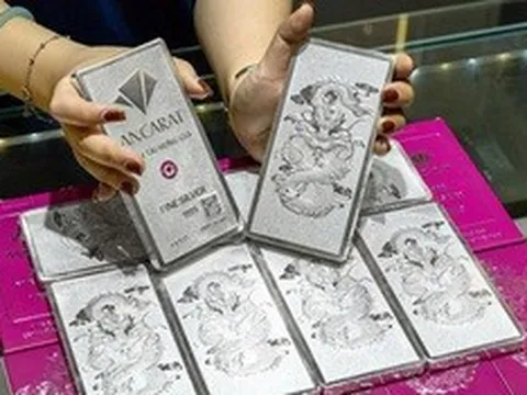 Giá bạc hôm nay (8/4): Bạc trong nước và thế giới đồng loạt tăng bứt phá