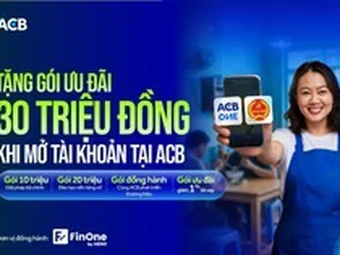 ACB chơi lớn tung gói ưu đãi khủng 30 triệu cho hộ kinh doanh