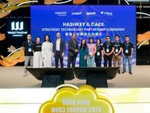 CAEX hợp tác HashKey, xây dựng nền tảng giao dịch tài sản số chuẩn quốc tế tại Việt Nam