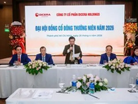 Sau năm lãi kỷ lục, DICERA Holdings chốt lợi nhuận kế hoạch 182 tỷ đồng