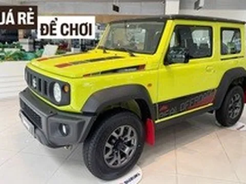 Giá Suzuki Jimny tiếp tục dò đáy tại đại lý: Thực tế thấp kỷ lục còn 609 triệu đồng, chỉ ngang niêm yết Sonet
