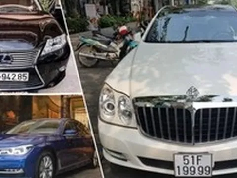 Cận cảnh 3 xe sang của bà Trương Mỹ Lan sẽ được đấu giá