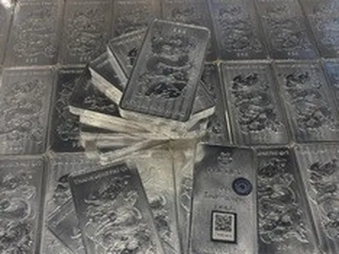 Giá bạc hôm nay (14/5): Bạc trong nước tăng mạnh lập đỉnh mới sát mốc 89 triệu đồng/kg
