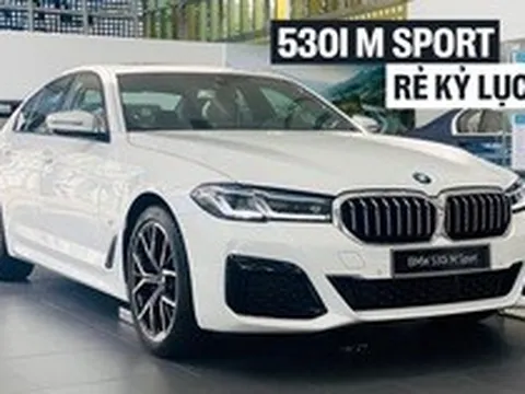 BMW 5 Series dọn kho giảm giá mạnh tại đại lý: Bản 'full' dưới 2 tỷ đồng, rẻ hơn ban đầu 1,3 tỷ nhưng phải đánh đổi một đời