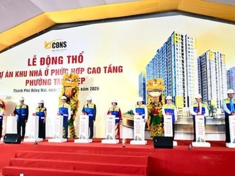 Tập đoàn Bcons và Tập đoàn Lê Phong khởi công xây dựng hàng nghìn căn hộ