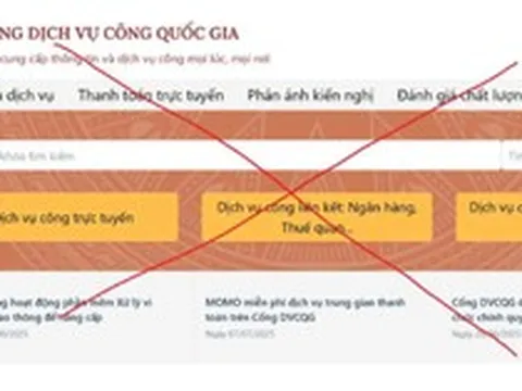 Cảnh báo website giả mạo Cổng Dịch vụ công Quốc gia để lừa đảo