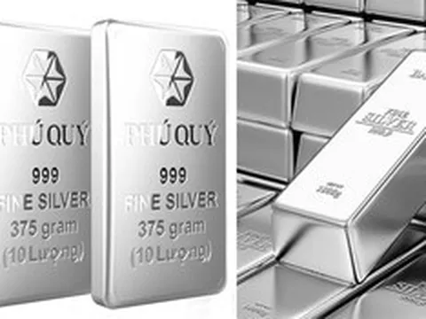 Giá bạc hôm nay (13/7): Nối dài đà giảm, bạc trong nước và thế giới tụt dốc không phanh
