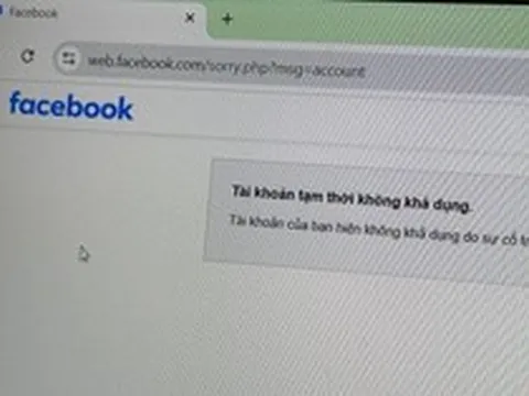 Facebook gặp sự cố trên phiên bản web, người dùng không thể truy cập