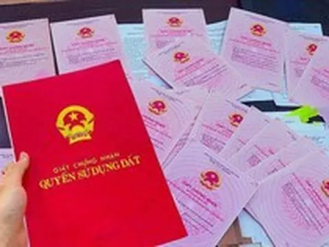 Đề xuất cấp Giấy chứng nhận quyền sử dụng đất (sổ đỏ) dưới dạng điện tử