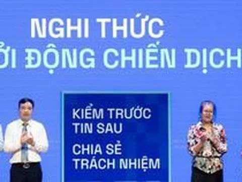 Bộ Công an chính thức phát động chiến dịch thay đổi thói quen triệu người dùng MXH giữa thời AI, ra mắt bản tin soi thật - giả trên VTV