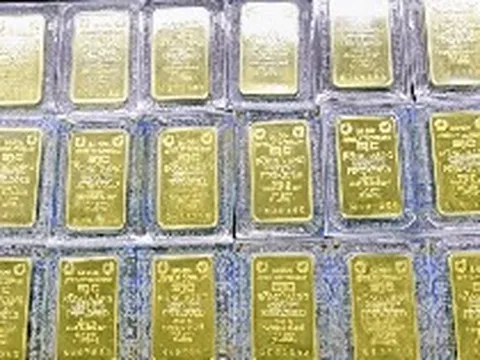 Giá vàng miếng, vàng nhẫn chiều tối 1/8 tại SJC, PNJ, DOJI, Bảo Tín Minh Châu và Bảo Tín Mạnh Hải