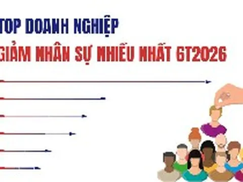 Hơn 6.400 nhân sự rời khỏi báo cáo của 8 ngân hàng, 14 DN đứng đầu đã giảm 21.730 lao động