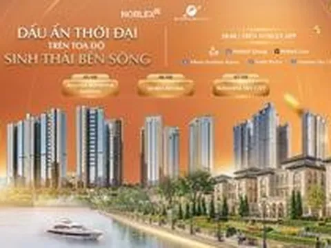 Ngắm toàn cảnh đô thị sinh thái 2 tỷ USD vừa được Sunshine Group khởi công trên sóng livestream NobleX Live ngày 6/8