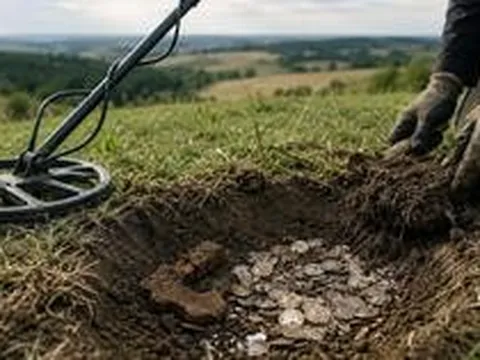 Phong tỏa khu vực, phát hiện hơn 15.000 hiện vật vàng, bạc, đồng bị chôn sâu suốt 1.500 năm - giá trị tương đương 63 tỷ đồng