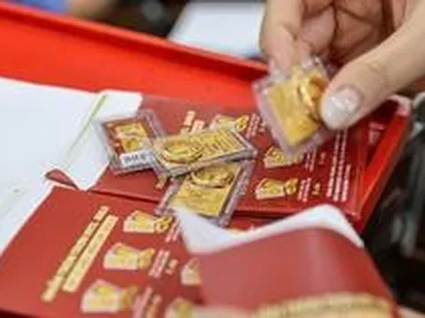 Chiều ngày 6/8, giá vàng miếng, vàng nhẫn tại SJC, Bảo Tín Mạnh Hải, DOJI, Phú Quý,... quay đầu giảm