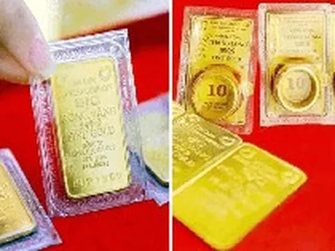 Giá vàng nhẫn trơn, vàng miếng sáng 12/8 tại SJC, PNJ, DOJI, Bảo Tín Minh Châu và Bảo Tín Mạnh Hải