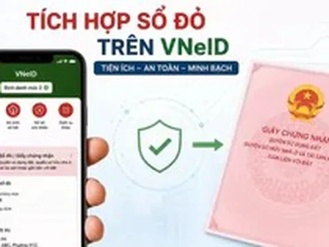 Người dân được gì khi tích hợp sổ đỏ trên VNeID?