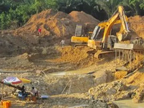 Phát hiện một vùng đất chứa vàng kéo dài 6km, chuẩn bị khoan thăm dò 5.000m để kiểm tra