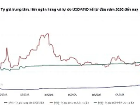 Tỷ giá trung tâm giảm, áp lực USD chưa hạ nhiệt