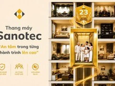 Hơn 500 thang máy mới chính thức trong một năm: Sanyo Minh Long ra mắt nhãn hiệu Sanotec