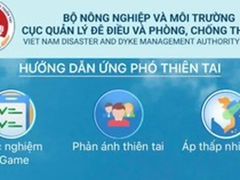 Ra mắt ứng dụng “Hướng dẫn phòng, chống thiên tai” cho người dân