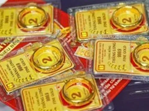 Giá vàng miếng, vàng nhẫn trơn sáng 18/8 tại SJC, DOJI, PNJ, Bảo Tín Minh Châu và Bảo Tín Mạnh Hải