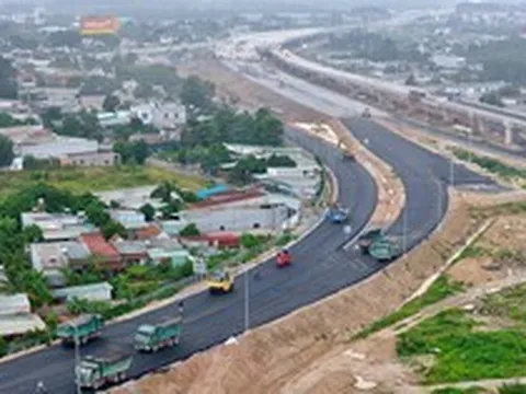 Tăng tốc thi công siêu nút giao 2 cao tốc kết nối với sân bay Long Thành