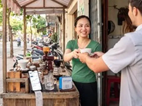 VNPAY trang bị loa thông báo giao dịch, giúp hộ kinh doanh giảm chi phí chuyển đổi số