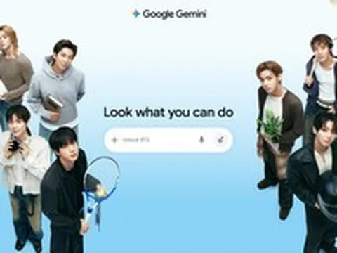 Google đang dùng BTS để hướng dẫn người hâm mộ cách dùng AI Gemini
