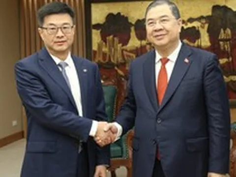 Phó Thủ tướng Thường trực Phạm Gia Túc tiếp Chủ tịch China Eximbank