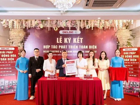 Delixi - Khoa Kim ký kết hợp tác toàn diện, đưa thương hiệu thiết bị điện quốc tế chính hãng đến hàng triệu gia đình Việt