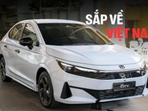 Xem trước Honda City RS 2026 sắp mở bán tại Việt Nam