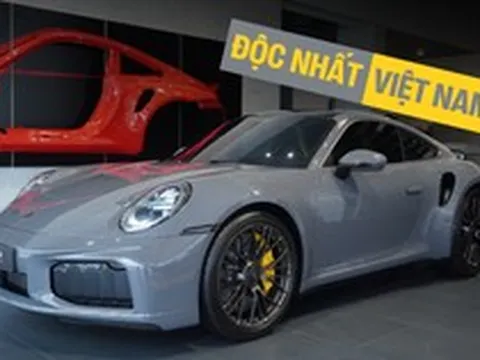 Ngắm Porsche 911 Turbo S thế hệ mới đầu tiên tại Việt Nam, dàn 'option' đủ mua 1 chiếc Civic