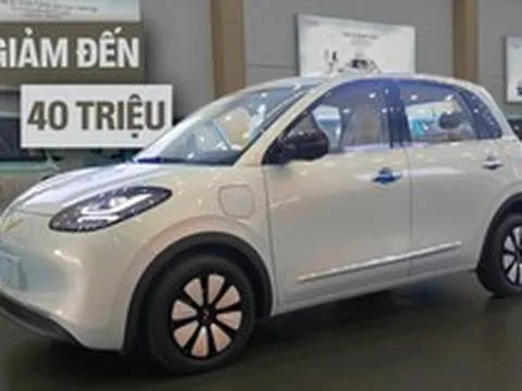 Xe điện Wuling Bingo giảm giá, bản cao nhất rẻ hơn Kia Morning
