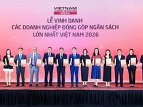 Tân Á Đại Thành được vinh danh Top 39 doanh nghiệp tư nhân nộp ngân sách lớn nhất Việt Nam