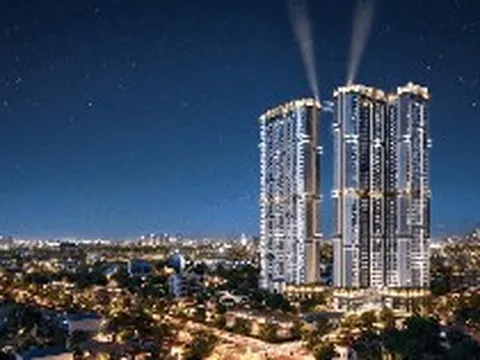 Việt Nam đang sở hữu toà tháp đôi có cầu kính trên không cao nhất cả nước, xác lập kỷ lục ngay ngày khánh thành