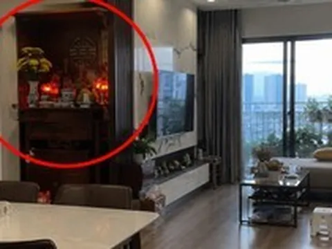 Lời khuyên cho những gia đình đặt bàn thờ trong phòng khách