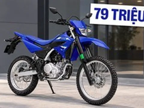 Yamaha WR155R mới ra mắt Việt Nam: Giá 79 triệu đồng, mâm tới 21 inch, lốp gai, 2 phanh đĩa, phuộc KYB cho dân chơi địa hình