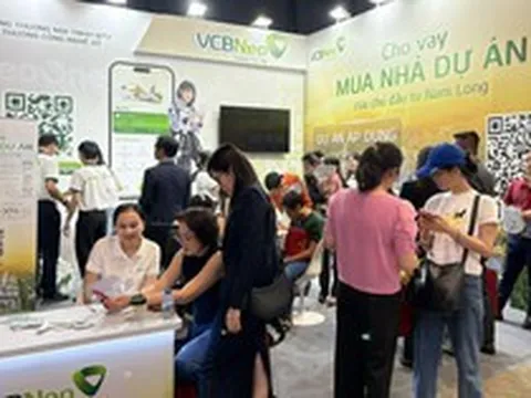 VCBNeo tiếp sức hành trình an cư, mở rộng giải pháp tài chính tại Nam Long Experience 2026