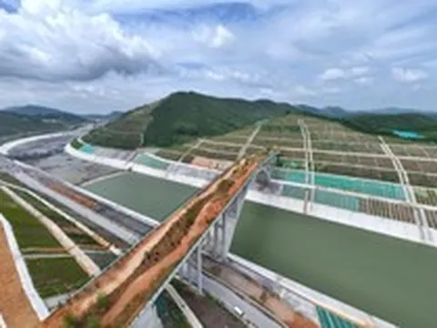 Phát hiện Trung Quốc đào 315 triệu m³ đất đá, vượt mực nước hơn 65m xây kênh đào: Tạo ra tuyến đường dài 134 km, mở đường cho trái cây lưu thông