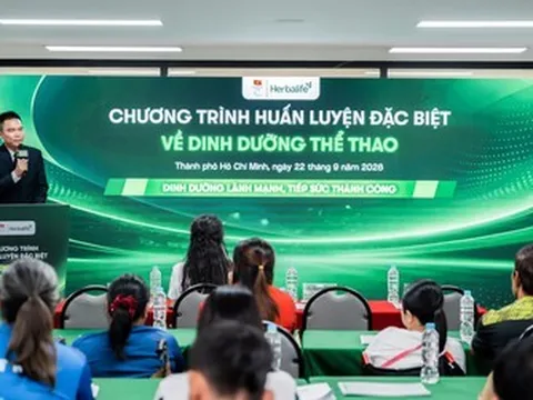 Herbalife Việt Nam và Ủy ban Paralympic Việt Nam trang bị nền tảng dinh dưỡng cho VĐV người khuyết tật